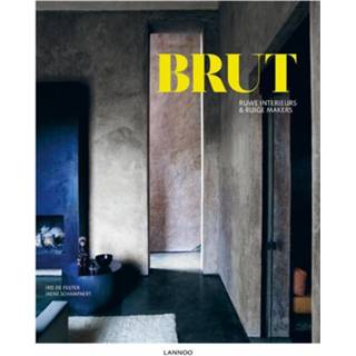 👉 Brut. Ruwe interieurs & ruige makers, Schampaert, Irene, Hardcover