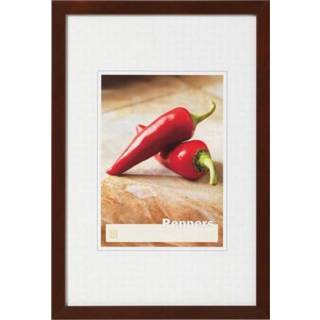 👉 Houten fotolijst Walther Peppers 18x24cm walnoot 4004122236190