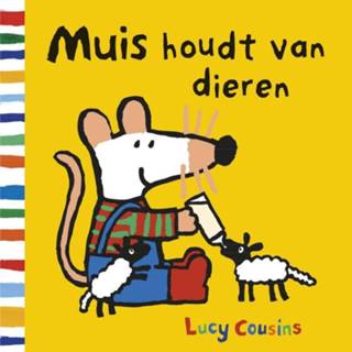 👉 Muis houdt van dieren. Lucy Cousins, Hardcover
