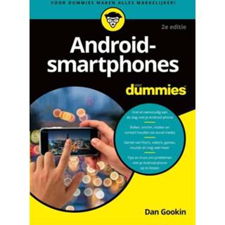 👉 Android-smartphones voor Dummies. Gookin, Dan, Paperback 9789045353715