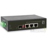 👉 Zwart LevelOne IGP-0401 Gigabit Ethernet (10/100/1000) Power over (PoE) 4015867203897