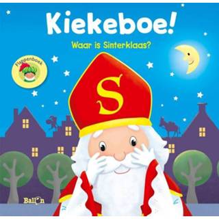 👉 Kiekeboe! Waar is Sinterklaas?. Hardcover 9789403200583