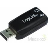 👉 LogiLink UA0053 USB Geluidskaart met 3D geluidseffect.