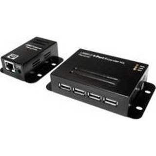 👉 LogiLink UA0252 USB 2.0 480Mbit/s Zwart hub & concentrator.