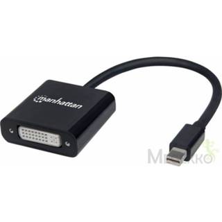 👉 Manhattan 322485 Mini-DisplayPort DVI-I Dual-Link Wit kabeladapter/verloopstukje