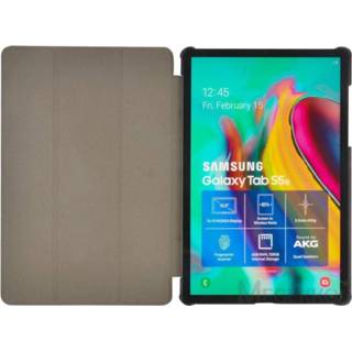 👉 Grijs zwart Folio-Case voor Samsung Galaxy Tab S5E 10.5 2019 | / 5412810324293