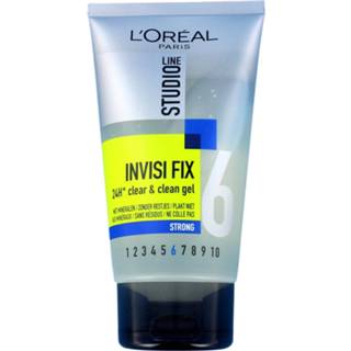 👉 L'Oreal Studio Line Invisi Fix Clear&Clean Gel Strong Hold nr 6, 150 ml