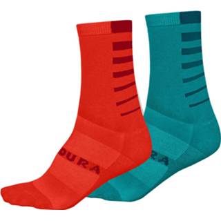 👉 Sock One Size vrouwen Endura Women's COOLMAX® Stripe Socks (2-Pack) - Sokken 5055939977676