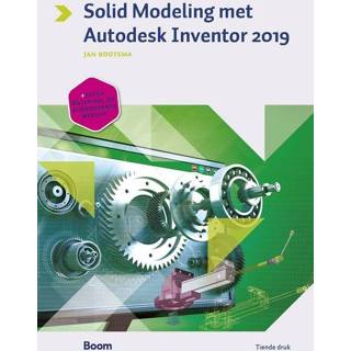 👉 Solid modeling met Autodesk Inventor 2019. Jan Bootsma, Paperback 9789024404124