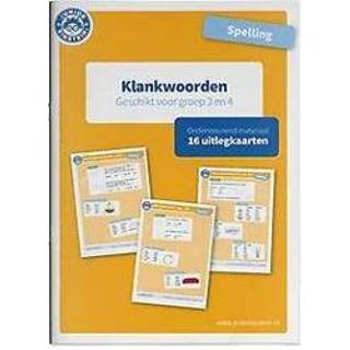 👉 Spelling Ondersteunend materiaal voor Klankwoorden. Geschikt groep 3 en 4, Paperback 9789492265708