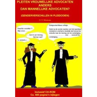 👉 Pleiten vrouwelijke advocaten anders dan mannelijke advocaten?. genderverschillen in pleidooien, Olga V. Missioura, Paperback