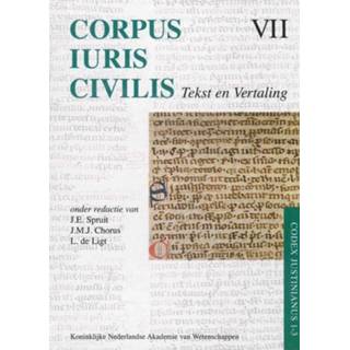 👉 Corpus Iuris Civilis VII Codex Justinianus 1 - 3 7 VII Corpus Iuris Civilis. Hardcover
