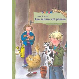 👉 Max en Marit: Een schuur vol poezen. Giraf, Hokke, Henk, Hardcover 9789043701532