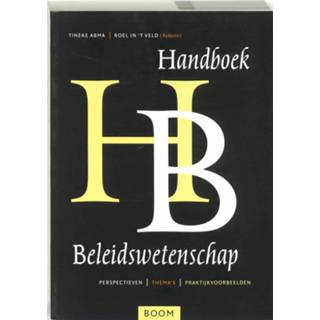 👉 Handboek beleidswetenschap - Boek Boom uitgevers Den Haag (9053526951)