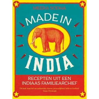 👉 Made in India. recepten uit een Indiaas familiearchief, Sodha, Meera, Hardcover