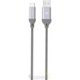 👉 Grijs nylon Silicon Power Boost Link LK30AC USB-kabel 1 m 3.2 Gen (3.1 1) USB A C 4713436120049