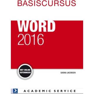 👉 Basiscursus Word: 2016. Toet, Jolanda, Paperback