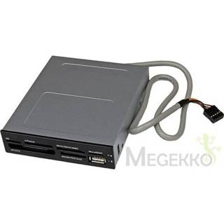 👉 StarTech.com Interne USB 2.0 multimedia card reader - 22-in-1 front panel kaartlezer 3,5