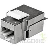 👉 StarTech.com Afgeschermde Cat 6a RJ45 Keystone jack-stekker wit 110 type