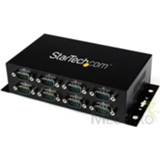 👉 StarTech.com 8-poort USB naar DB9 RS232 Seriële Adapter Hub Industriële DIN-rail en Wandmontage