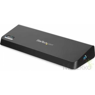 👉 StarTech.com Universeel USB 3.0 4K laptop docking station met 4K DisplayPort USB snellaadpoort, USB