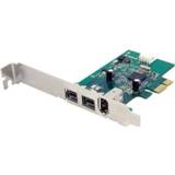 👉 StarTech.com 3-poort 2b 1a 1394 PCI Express FireWire Adapterkaart