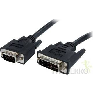 👉 StarTech.com DVI-naar-VGA-beeldschermkabel M/M DVI-naar-VGA (15-pins) 3 m