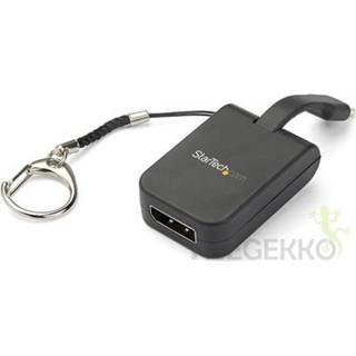 👉 Zwart StarTech.com CDP2DPFC USB grafische adapter 3840 x 2160 Pixels