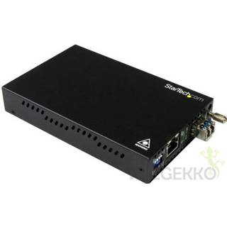 👉 StarTech.com Gigabit Ethernet koper naar glasvezel media converter SM LC 10 km