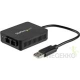 👉 StarTech.com USB 2.0 naar glasvezel converter 100BaseFX SC netwerk adapter