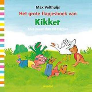 👉 Het grote flapjesboek van Kikker. met meer dan 60 flapjes, Velthuijs, Max, Hardcover