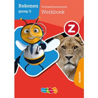 👉 Werkboek Z-Rekenen groep 5 Verhaaltjessommen Ajodakt. Paperback 9789006840827