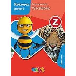 Werkboek Z-Rekenen groep 6 Rekenmeesters Stenvert. Paperback 9789006314731
