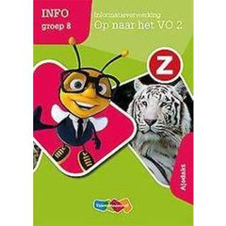 👉 Z-Info groep 8 Informatieverwerking Op naar het VO2 Werkboek Ajodakt. Paperback