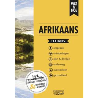 👉 Afrikaans - Wat & Hoe Taalgids (ISBN: 9789021572963)