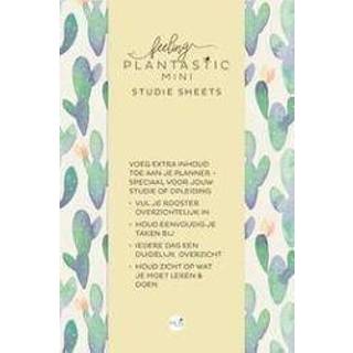 👉 Feeling Plantastic mini Studie Sheets. Paperback 9789045324715