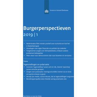 👉 Burgerperspectieven: 2019-1. Paul Dekker, Paperback