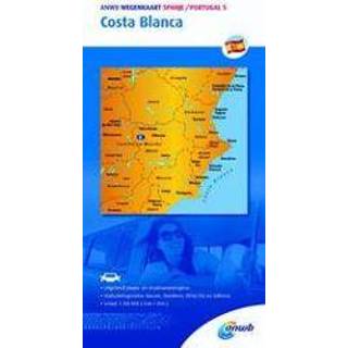 👉 Wegenkaart ANWB Costa Blanca. onb.uitv. 9789018042950
