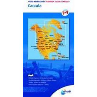 👉 Wegenkaart ANWB Canada. ANWB, onb.uitv. 9789018042981