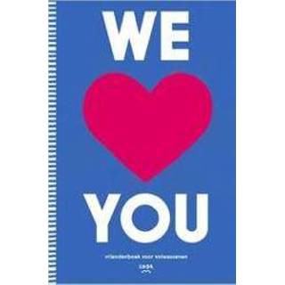 👉 Vriendenboekje We love you. vriendenboek voor volwassenen, Jansen, Ivo, onb.uitv. 9789463140256