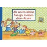 👉 Als zeven kleine haasjes moeten gaan slapen. Sabine Praml, Hardcover 9789059274952