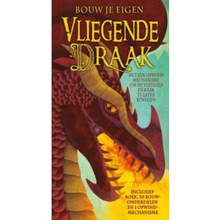 👉 Bouw je eigen vliegende draak. met een opwindmechanisme om de vleugels en kaak te laten bewegen!, Steer, Dugald, Paperback
