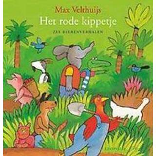 👉 Rode Het kippetje. zes dierenverhalen, Velthuijs, Max, Hardcover 9789025872403