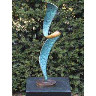 👉 Beeld uit brons Swirl, 56 cm.