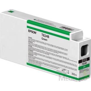👉 Epson Inktpatroon UltraChrome HDX groen 350 ml T 824B