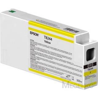 👉 Epson Inktpatroon UltraChrome HDX/HD geel 350 ml T 8244