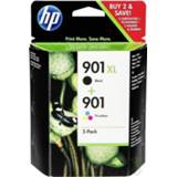 👉 HP SD 519 AE Dubbelpak zwart Nr. 901 XL en kleur Nr. 901