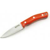 👉 Mes oranje Casström - No.10 Swedish Forest Knife Flat Grind Messen 7340111131303