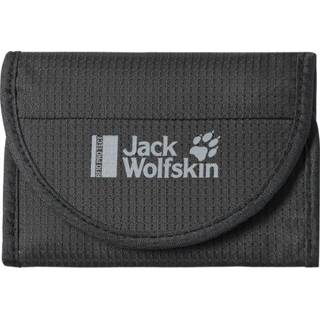 👉 Portemonnee zwart One Size Jack Wolfskin - Cashbag Wallet RFID Portemonnees maat Size, 4060477515755