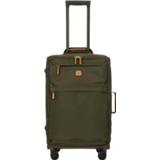 👉 Trolley nylon groen Bric's X-Travel 65 olive Zachte koffer 8016623867915